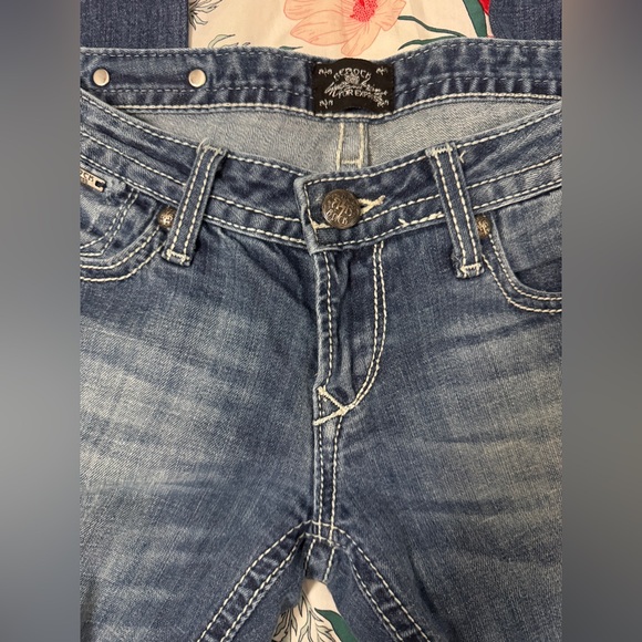 ReRock for Express Stitched Skinny Jean Vintage EUC - Picture 6 of 10